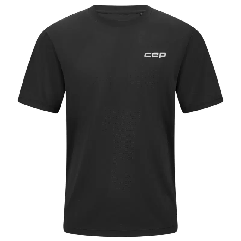 CEP CORE RUN SHORT SLEEVE SHIRT Футболка беговая Черный