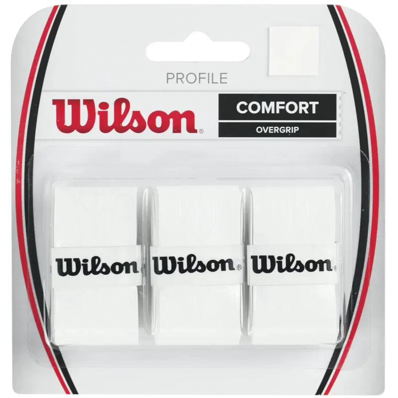 Wilson PROFILE OVERGRIP овергрип для теннисных ракеток (3 шт) Белый