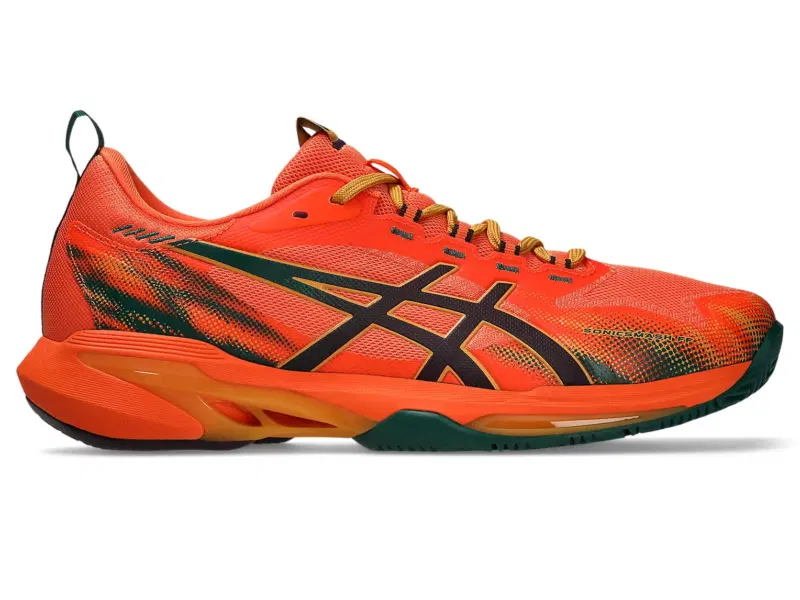 Asics SONICSMASH FF Кроссовки для падела Оранжевый/Бордовый