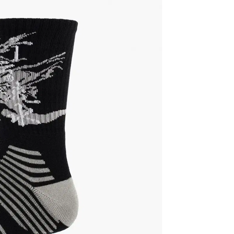 361° BASKETBALL SOCKS Носки баскетбольные Черный/Серый