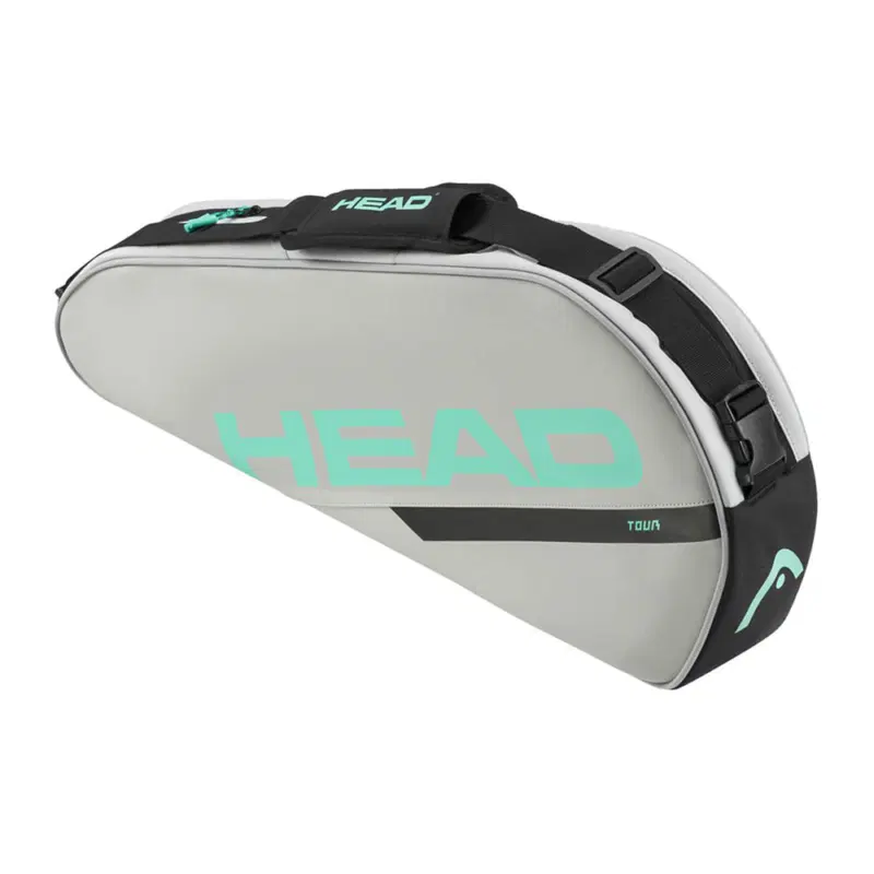 Head TOUR RACQUET BAG S Сумка для ракеток Серый/Бирюзовый