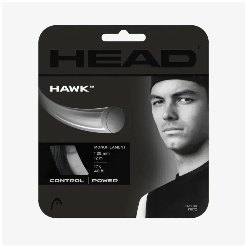 Head HAWK Теннисная струна 12м Серый