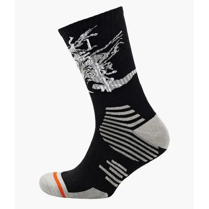 361° BASKETBALL SOCKS Носки баскетбольные Черный/Серый