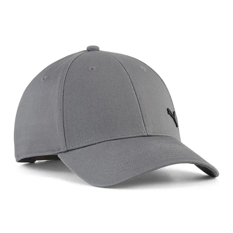 Puma ESSENTIALS ELEVATED METAL CAT BASEBALL CAP Бейсболка Серый