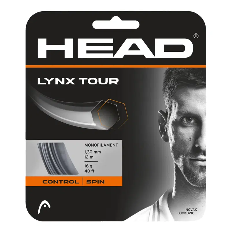 Head LYNX TOUR Теннисная струна 12м Черный