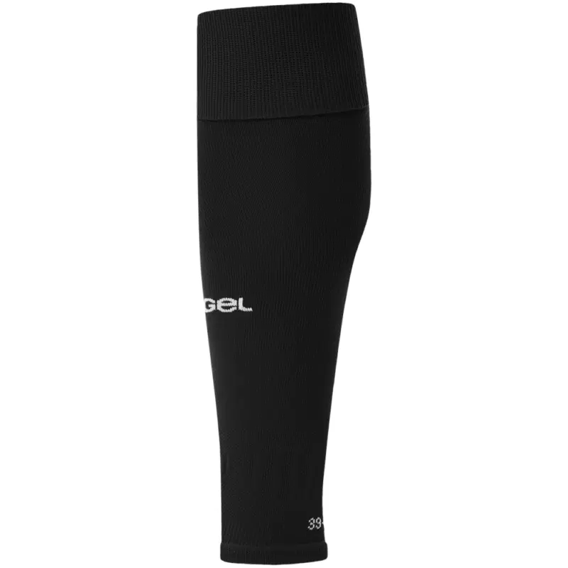 Jögel MATCH 2 PERFORMDRY FOOTLESS SOCKS Гетры без носка футбольные Черный