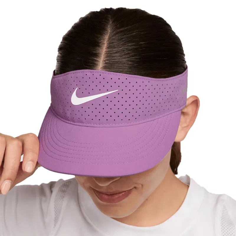 Nike DRI-FIT ADV ACE Козырек теннисный Розовый/Белый