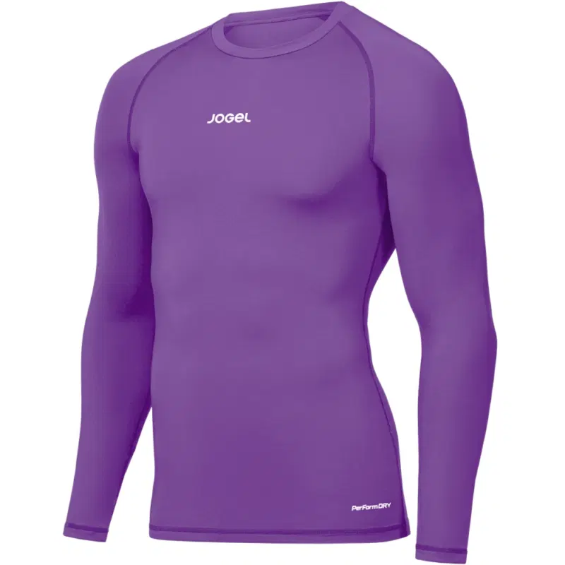 Jögel CAMP 2 PERFORMDRY BASELAYER LS TEE Футболка компрессионная с длинным рукавом Фиолетовый