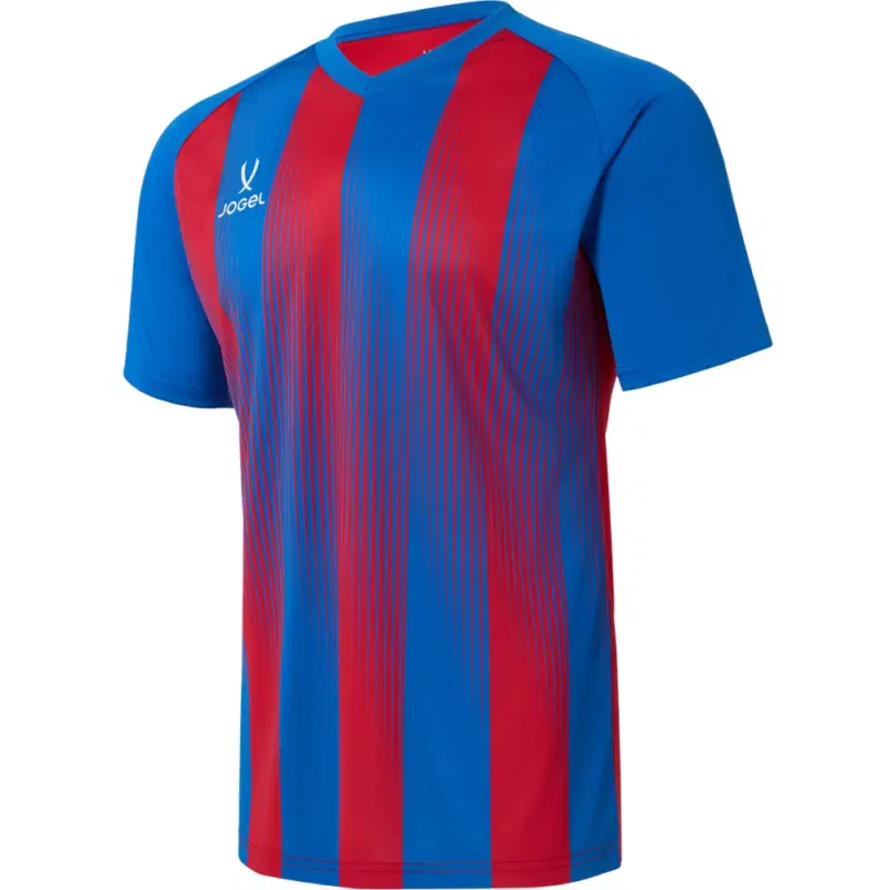 Jögel CAMP STRIPED JERSEY Футболка игровая Красный/Синий