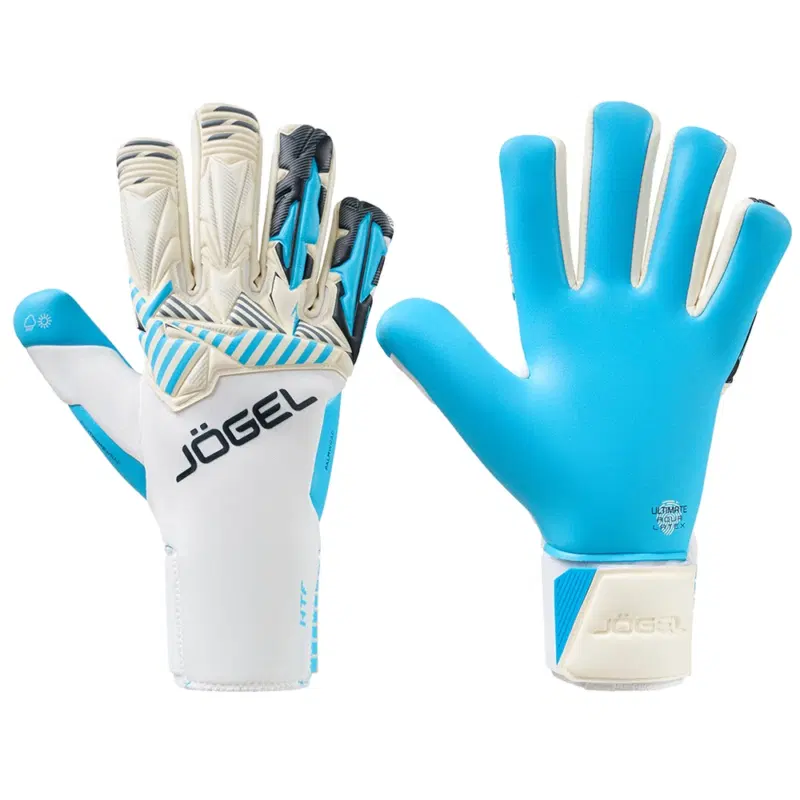 Jögel MAGNUM UL4 AQUA NEGATIVE Перчатки вратарские Белый