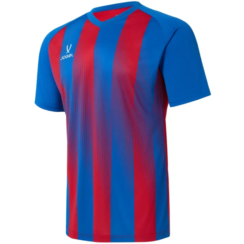 Jögel CAMP STRIPED JERSEY Футболка игровая детская Красный/Синий