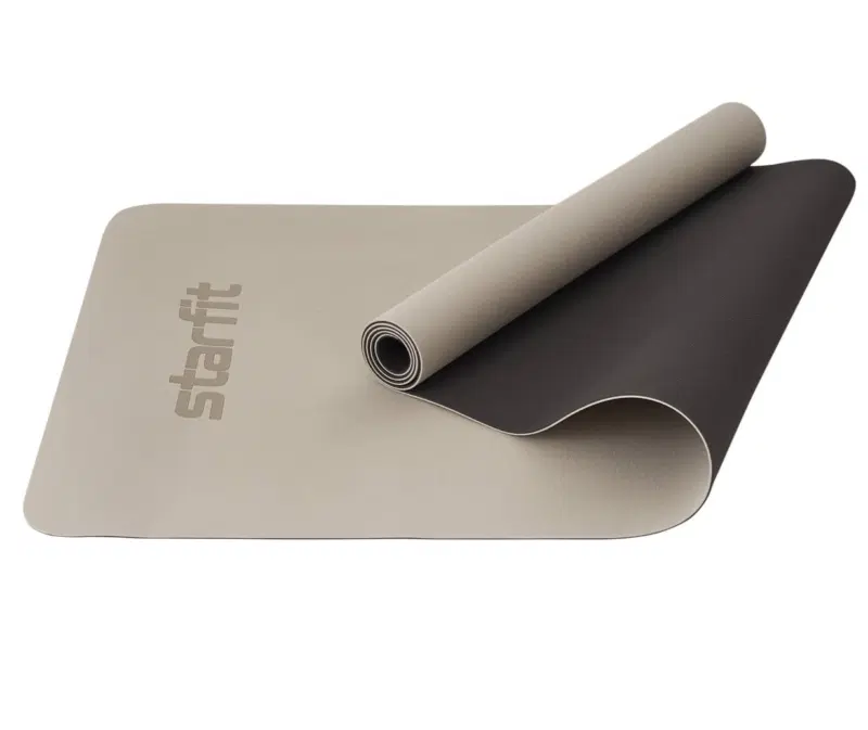 Starfit FM-201 TPE 183X61X0,4 СМ Коврик для йоги и фитнеса Черный