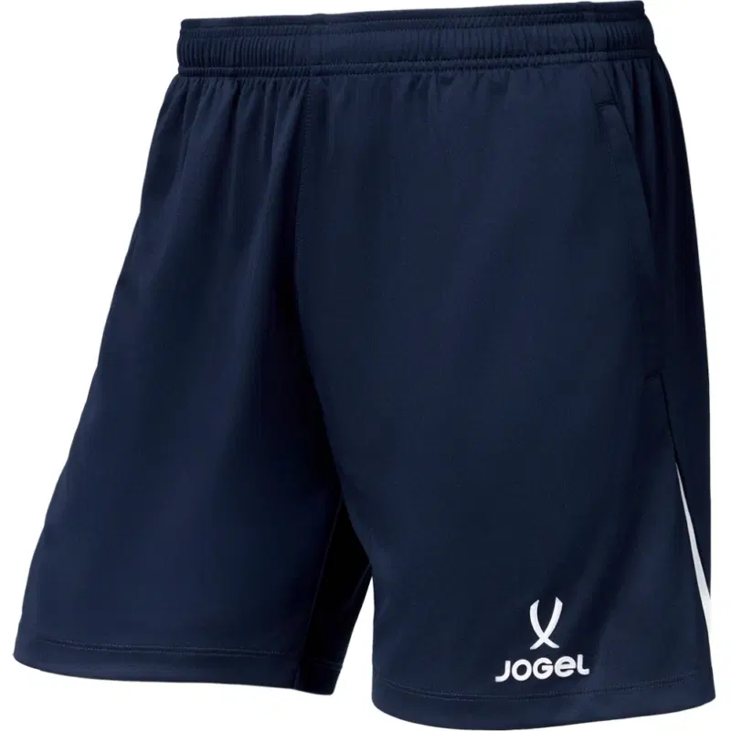 Jögel DIVISION PERFORMDRY TRAINING SHORTS ZIP POCKET Шорты тренировочные с карманами Темно-синий