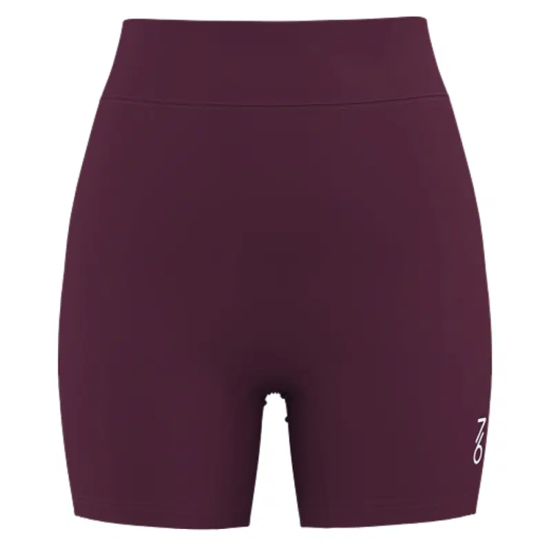 7/6 ANA SHORTS 2.0 "POTENT PURPLE" Шорты под платье теннисные женские Бордовый