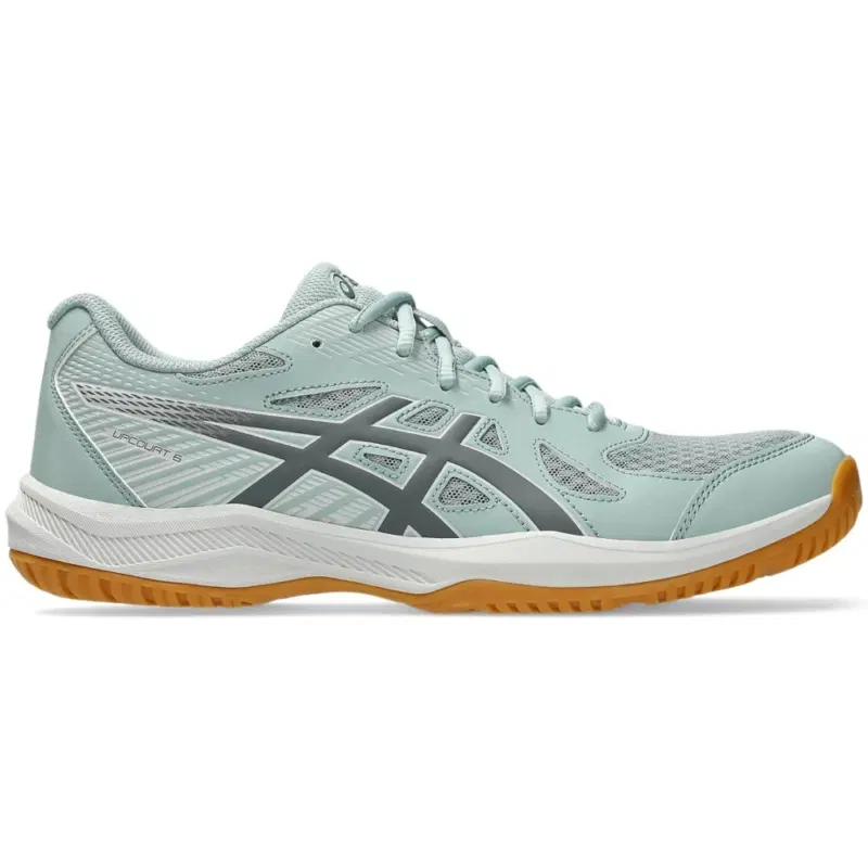 Asics UPCOURT 6 Кроссовки волейбольные Голубой/Серый