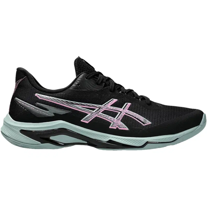 Asics NETBURNER BALLISTIC FF 4 Кроссовки волейбольные Черный/Розовый