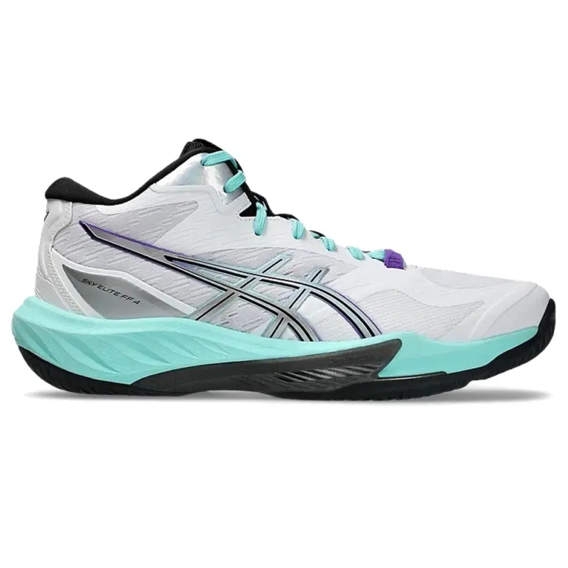 Asics SKY ELITE FF MT 4 Кроссовки волейбольные Белый/Черный/Мятный