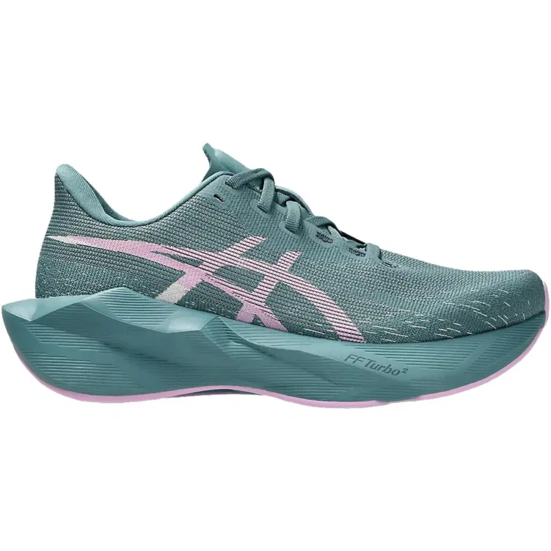 Asics NOVABLAST 6 (W) Кроссовки беговые женские Зеленый/Розовый