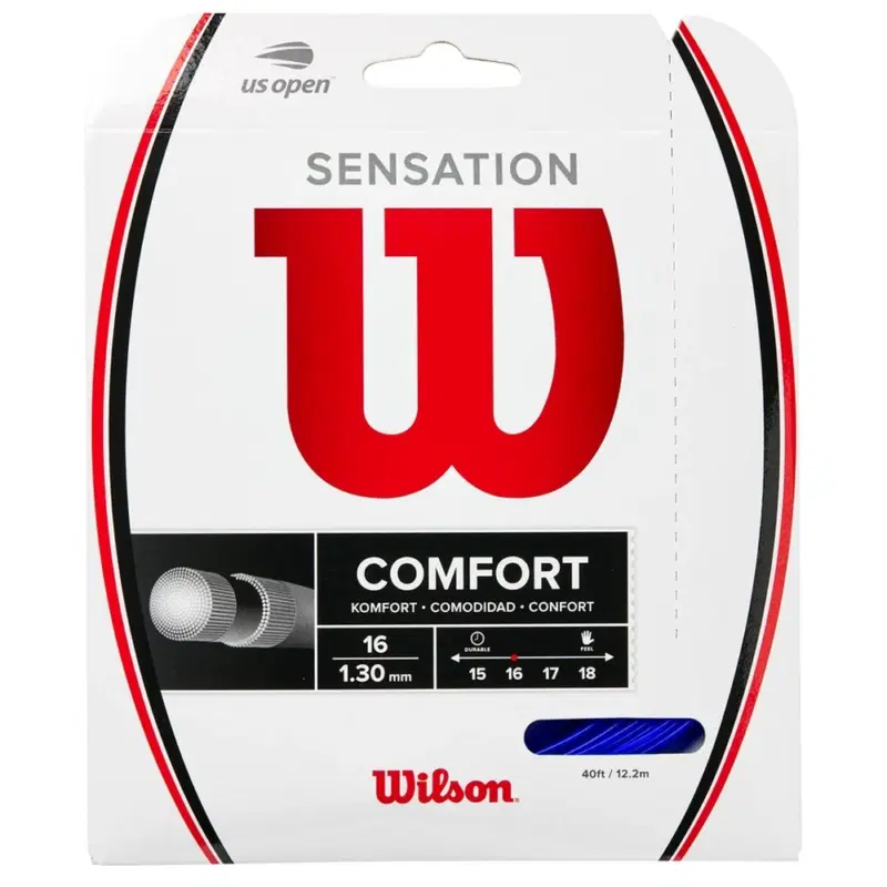Wilson SENSATION 1.30 Теннисная струна 12м Синий