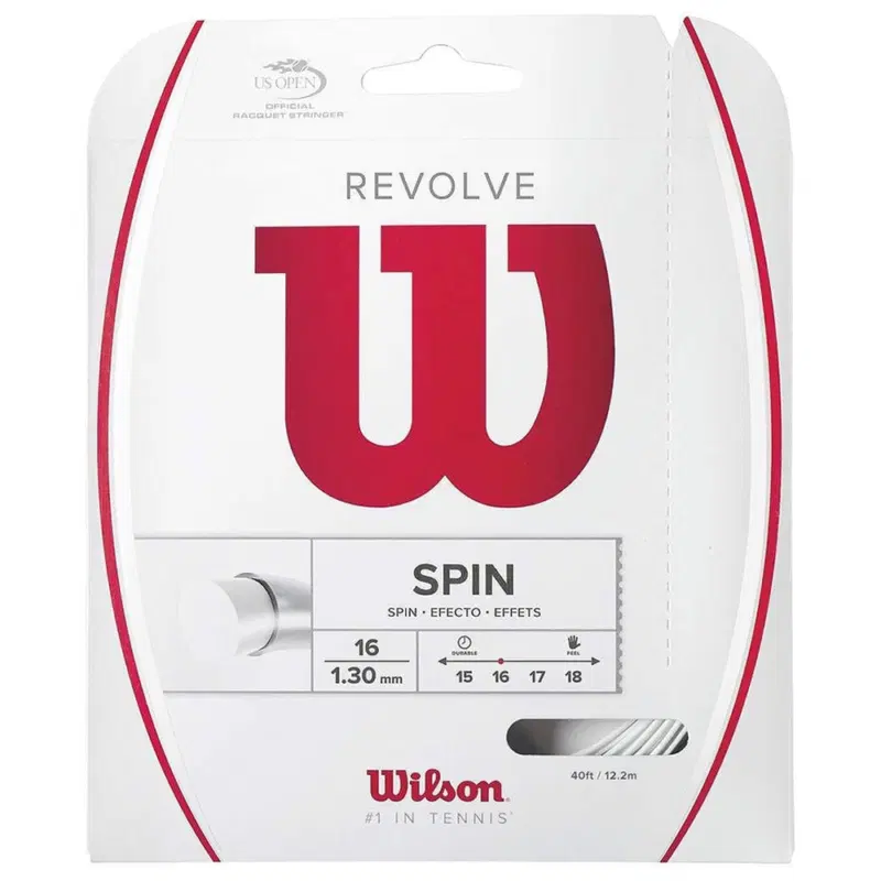 Wilson REVOLVE WHITE 1.30  Теннисная струна 12м