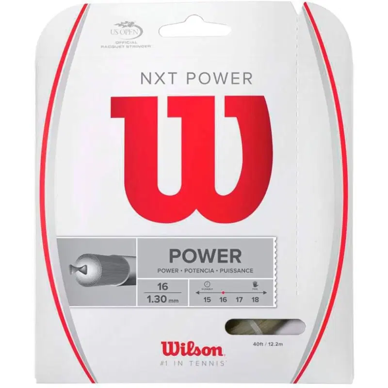 Wilson NXT POWER 16 Теннисная струна 12м