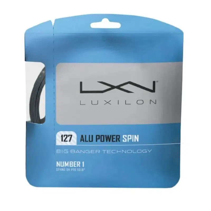 Luxilon ALU POWER SPIN 1.27 SILVER Теннисная струна 220м