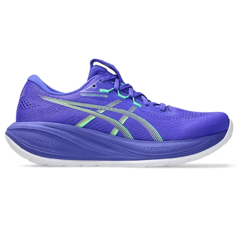 Asics GEL-CUMULUS 28 Кроссовки беговые Синий/Салатовый