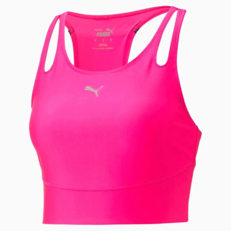 Puma ULTRAFORM CROP TANK (W) Топ беговой женский Розовый