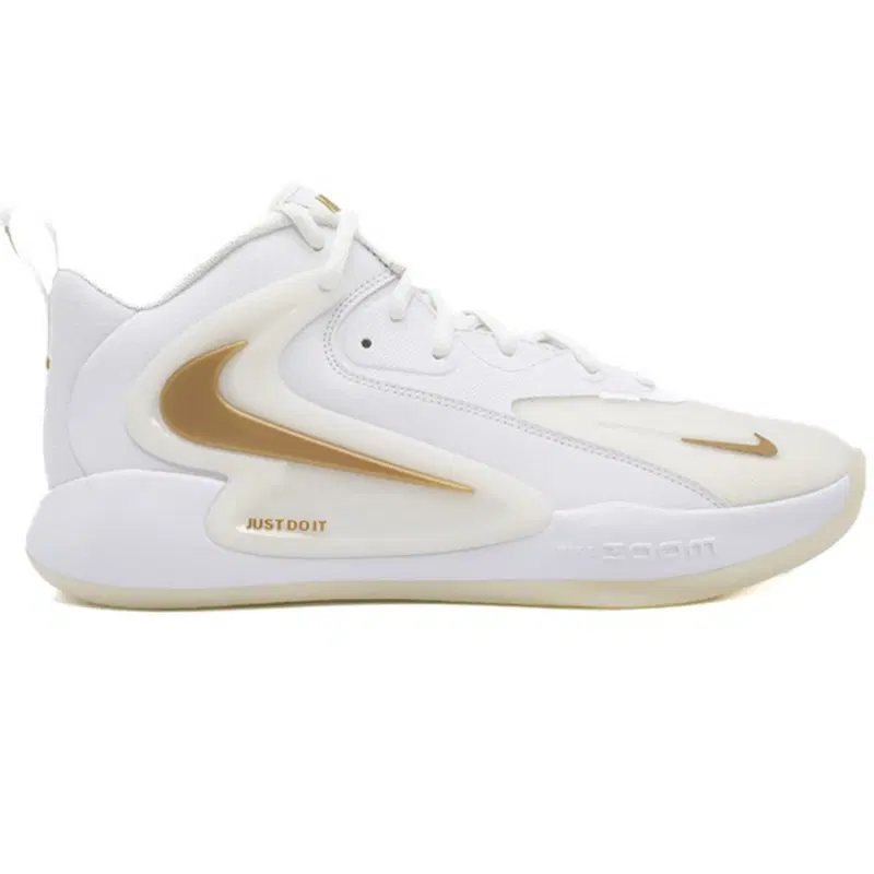 Nike ZOOM HYPERSET 2 Кроссовки волейбольные Белый/Золотой