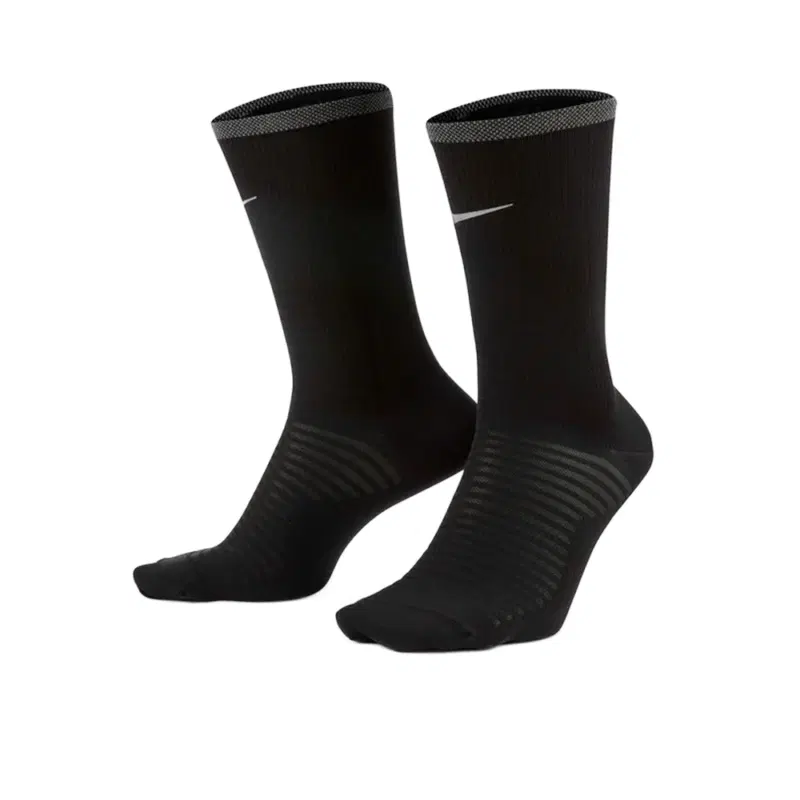 Nike SPARK LIGHTWEIGHT RUNNING CREW SOCKS Носки беговые Черный/Белый