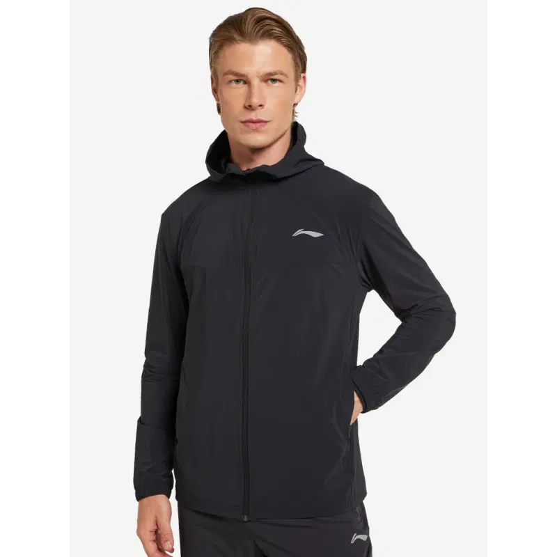Li-Ning SPORTS Ветровка беговая Черный