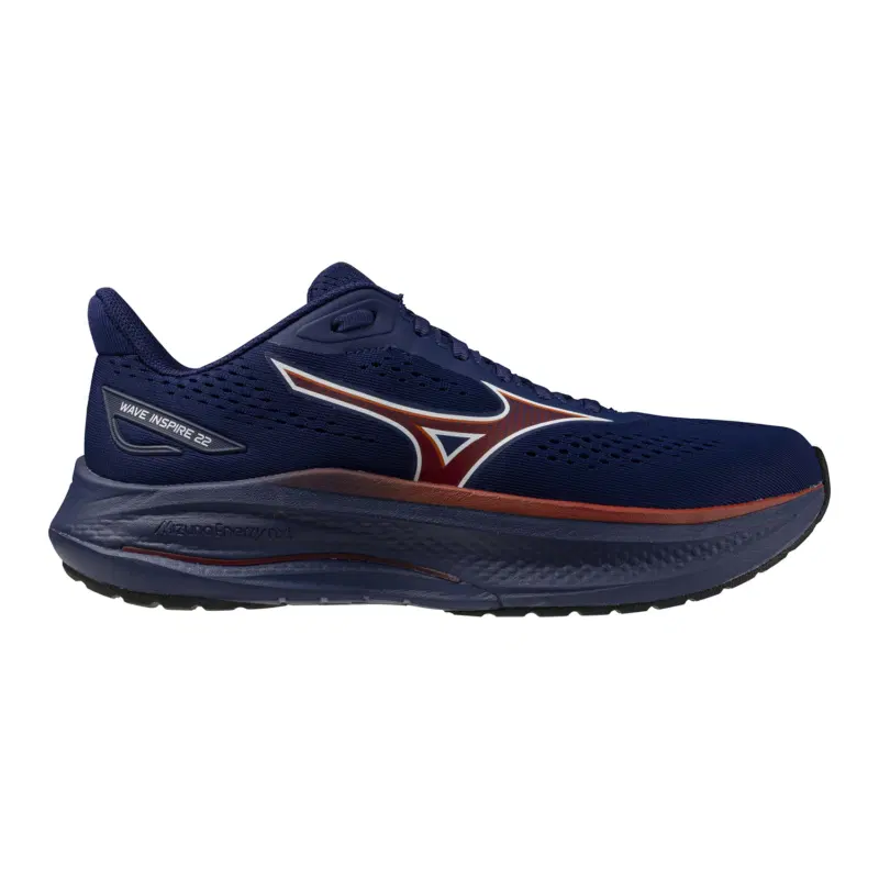 Mizuno WAVE INSPIRE 22 Кроссовки беговые Темно-синий