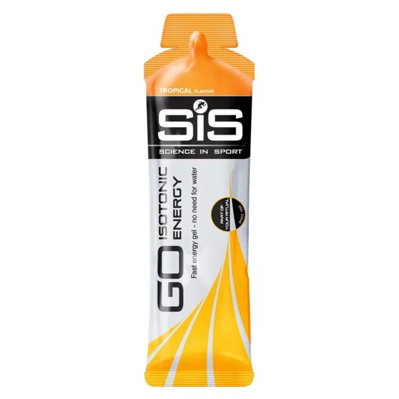 SiS GO ISOTONIC ENERGY Гель изотонический углеводный 60 мл Тропические фрукты