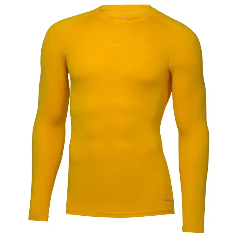 Jögel PERFORMDRY BASELAYER TEE LS 2 Футболка компрессионная с длинным рукавом Желтый