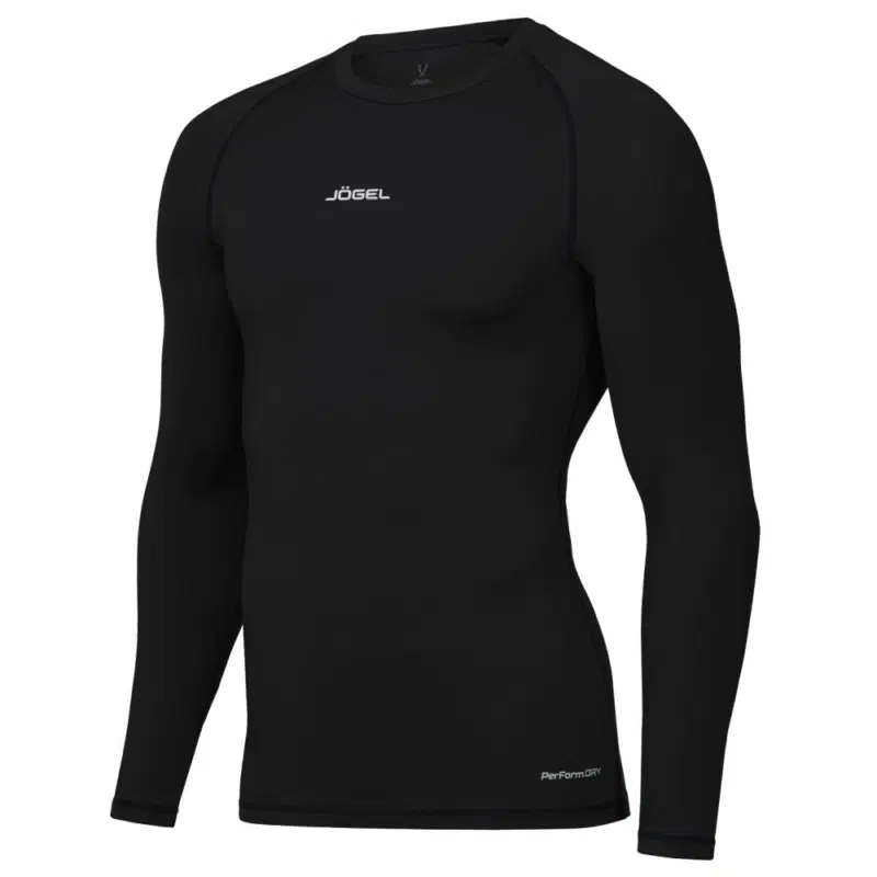 Jögel CAMP PERFORMDRY BASELAYER LS TEE Футболка компрессионная с длинным рукавом Черный