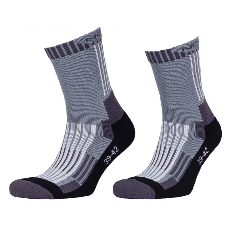 Nordski MOTION SMOKY GREY Термоноски Черный/Серый
