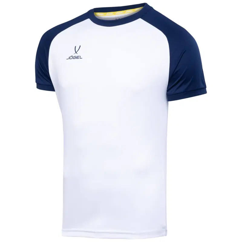 Jögel CAMP REGLAN JERSEY Футболка игровая футбольная детская Белый/Темно-синий