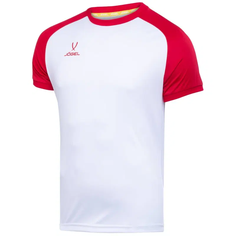 Jögel CAMP REGLAN JERSEY Футболка игровая футбольная Белый/Красный