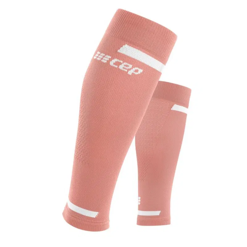 CEP THE RUN COMPRESSION CALF SLEEVES 4.0 (W) Компрессионные гетры женские Розовый/Белый