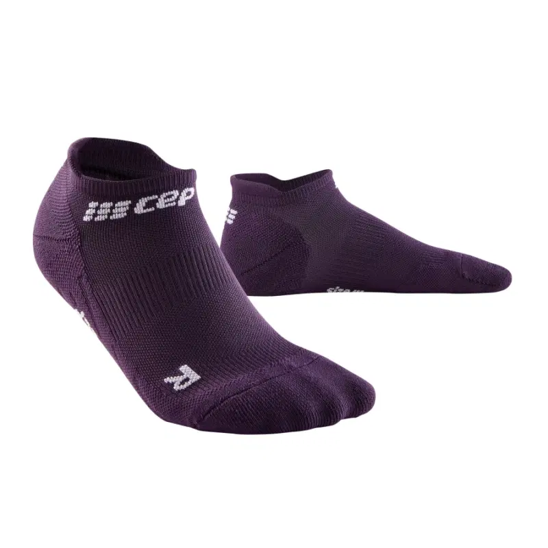 CEP THE RUN NO SHOW SOCKS 4.0 Носки беговые ультракороткие Фиолетовый