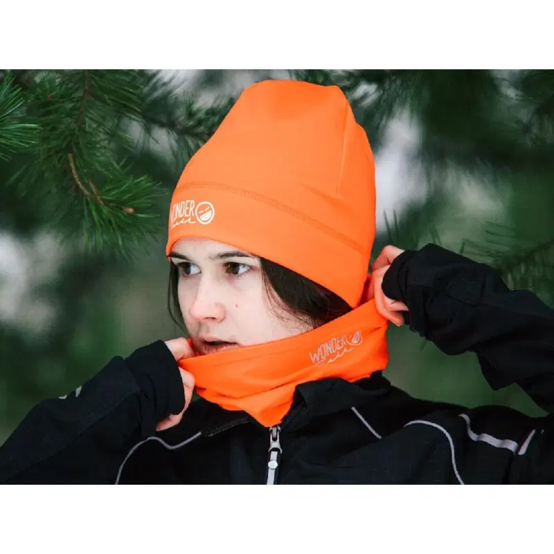 Wondertrail PREMIUM HAT ORANGE NEON Шапка спортивная Оранжевый