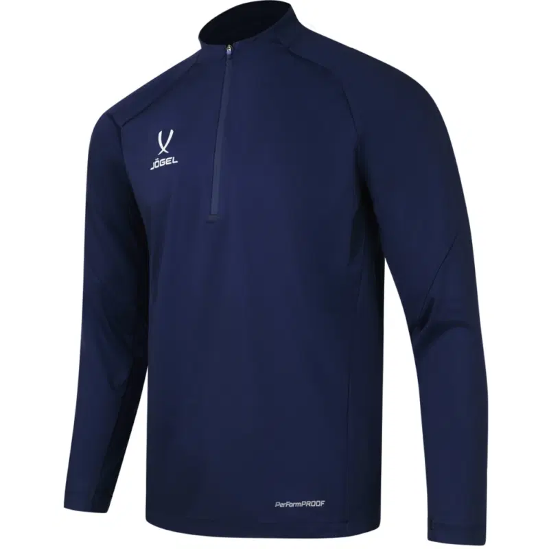 Jogel PREMIER PERFORMPROOF 1/4 ZIP WIND TOP Джемпер ветрозащитный Темно-синий
