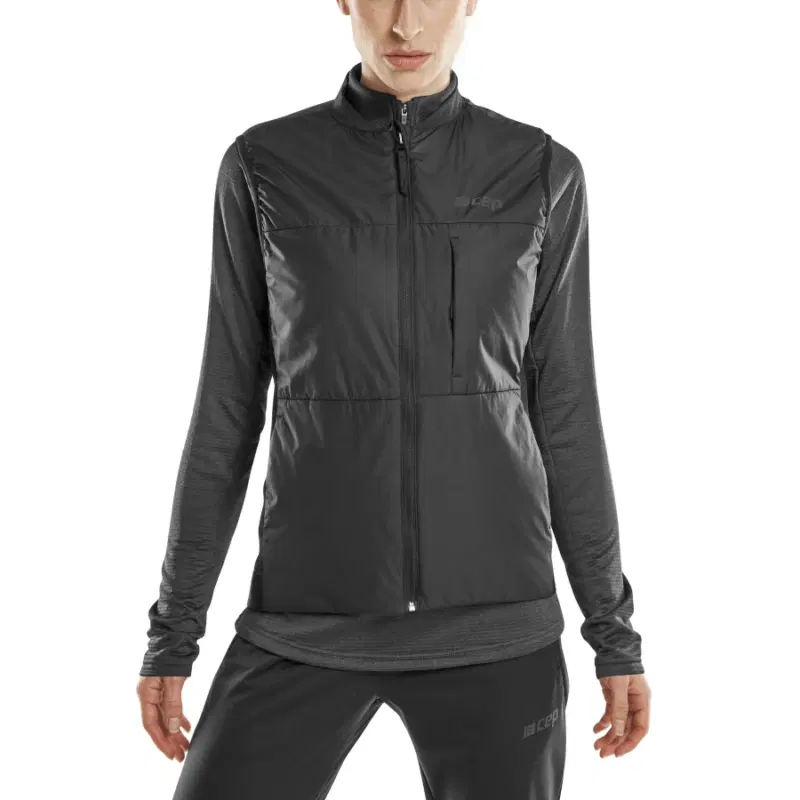 CEP COLD WEATHER REVERSIBLE VEST (W) Жилет двусторонний женский Черный