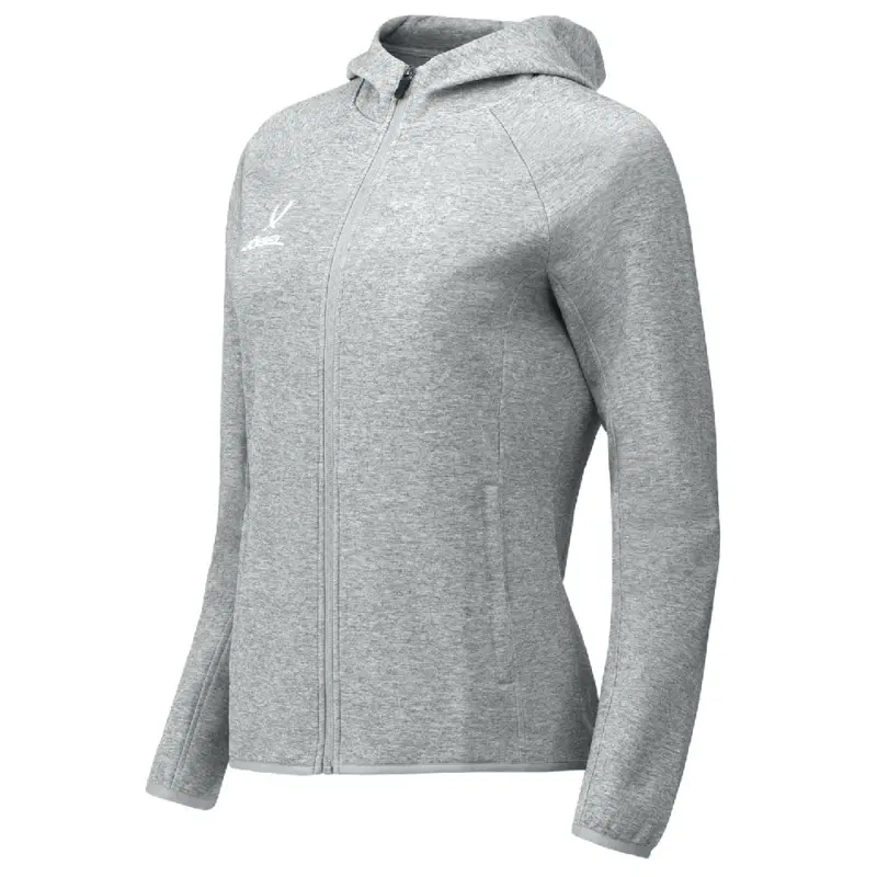 Jogel ESSENTIAL ATHLETE HOODED FZ JACKET 24 (W) Худи на молнии женский Серый
