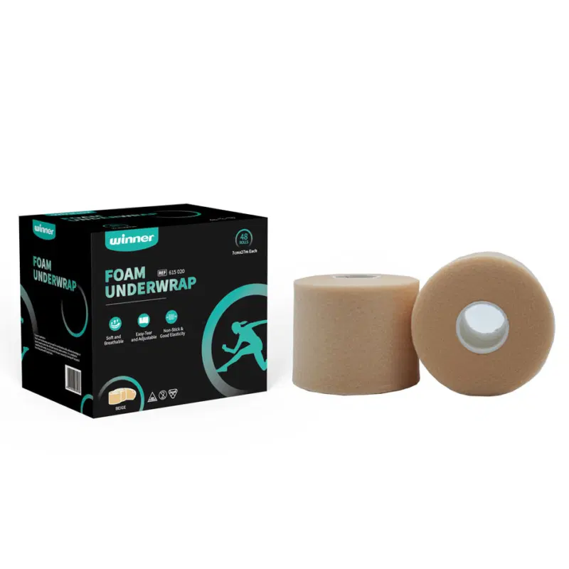 Winner FOAM UNDERWRAP 7см x 27м Тейп спортивный подкладочный Бежевый