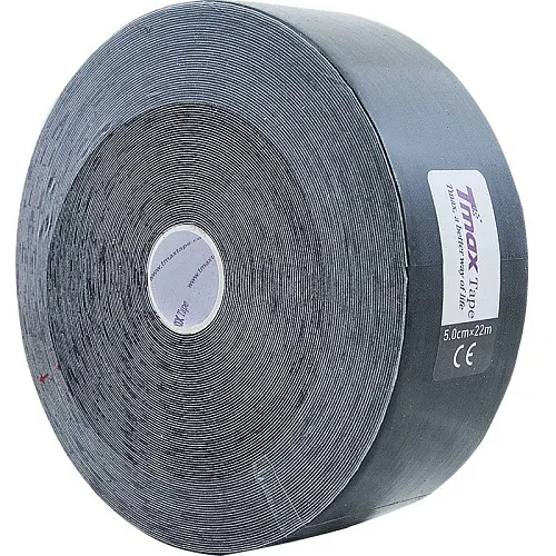 Tmax 22M EXTRA STICKY PINK 5см×22м Кинезиотейп Черный