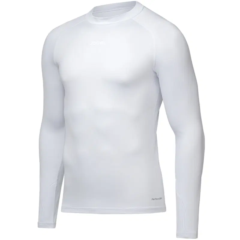 Jogel CAMP 2 PERFORMDRY BASELAYER TOP WARM Футболка компрессионная утепленная с длинным рукавом Белый