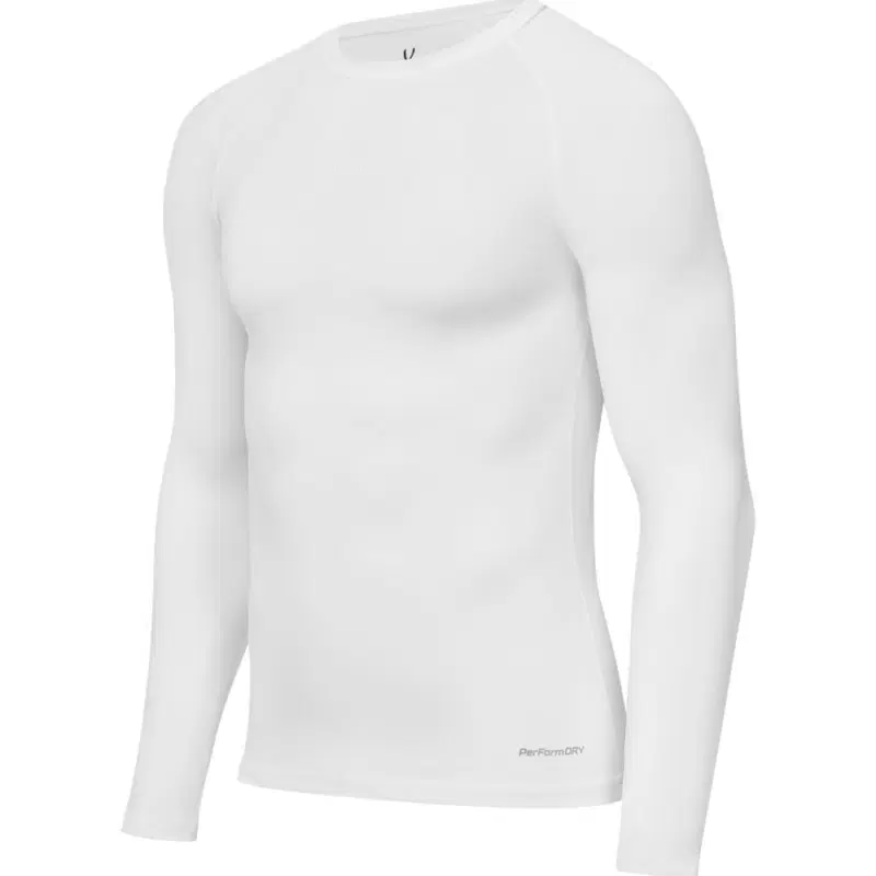 Jögel CAMP PERFORMDRY BASELAYER LS TEE Футболка компрессионная с длинным рукавом Белый