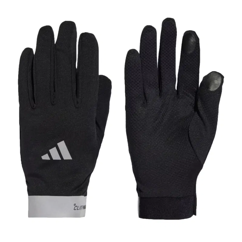 Adidas CLIMAWARM Перчатки беговые Черный