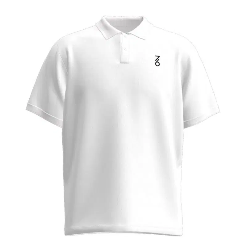 7/6 ANDY POLO WHITE Поло теннисное Белый